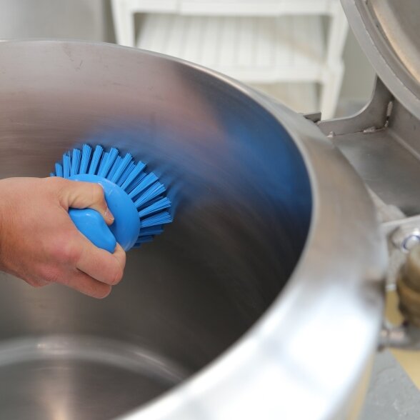 Apvalus šepetys Igeax Hygiene / mėlynas / vidutinio kietumo šeriais 4 Apvalus šepetys Igeax Hygiene / mėlynas / vidutinio kietumo šeriais 4