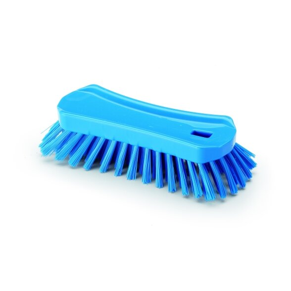 Didelis ergonomiškas šepetys Igeax Hygiene / mėlynas / vidutinio kietumo šeriais Didelis ergonomiškas šepetys Igeax Hygiene / mėlynas / vidutinio kietumo šeriais