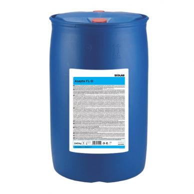 Šarminė neputojanti dezinfekavimo priemonė P3-ASEPTO FL-D, 245 kg