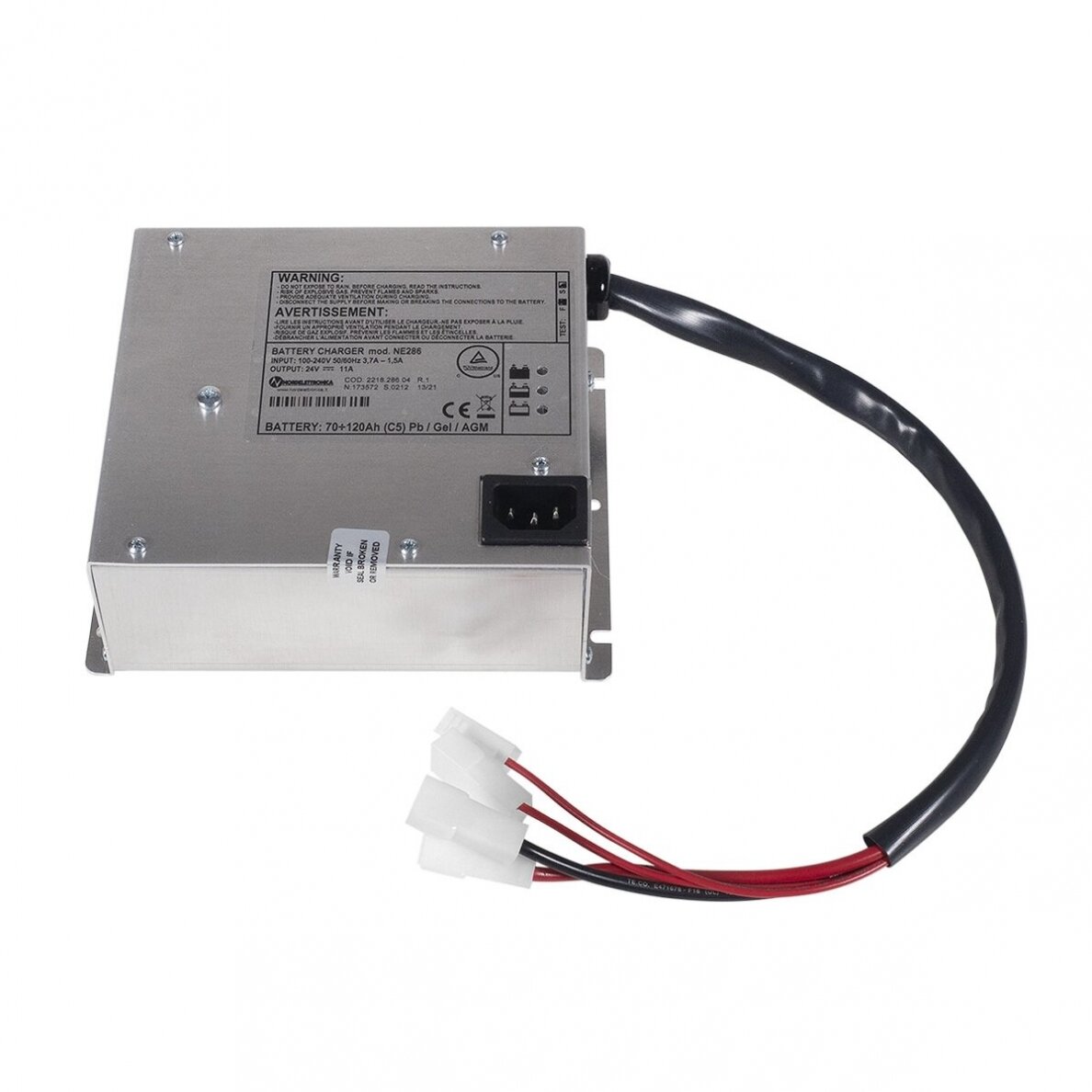 Akumuliatoriaus įkroviklis 24V/25A - 220 V (akumuliatoriui 431370) - INNOVA 100-85-75-70-65-60/INNOVA COMFORT 85-75/VEGA 85-75-70-65