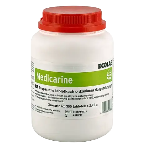 Dezinfekavimo priemonė MEDICARINE, 300 tabl. Dezinfekavimo priemonė MEDICARINE, 300 tabl.