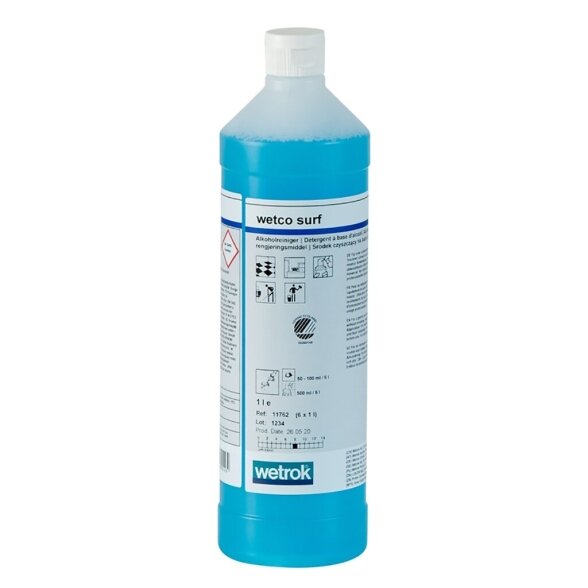 Ekologiška universali paviršių valymo priemonė WETCO SURF, 1 L