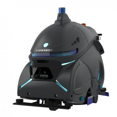 Grindų valymo robotas LionsBot Rex 5