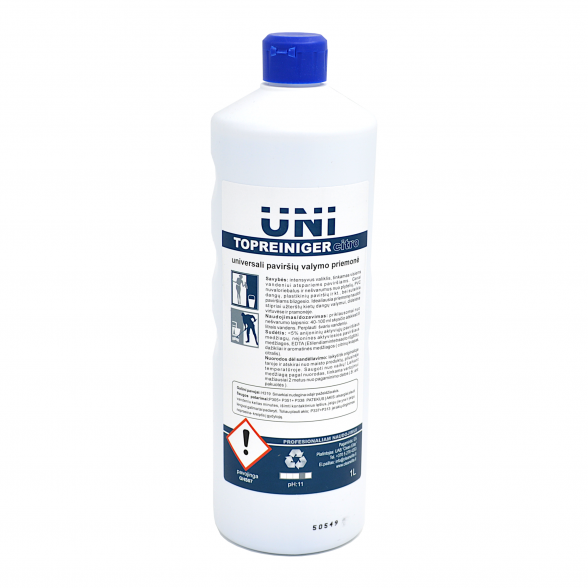 Grindų ploviklis Uni Topreiniger Citro, 1 L Grindų ploviklis Uni Topreiniger Citro, 1 L