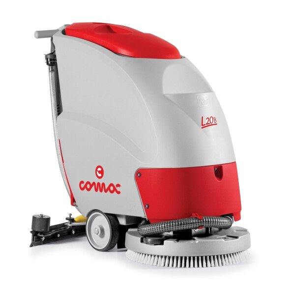 Grindų plovimo mašina Comac L20 B (pilnos komplektacijos) Grindų plovimo mašina Comac L20 B (pilnos komplektacijos)