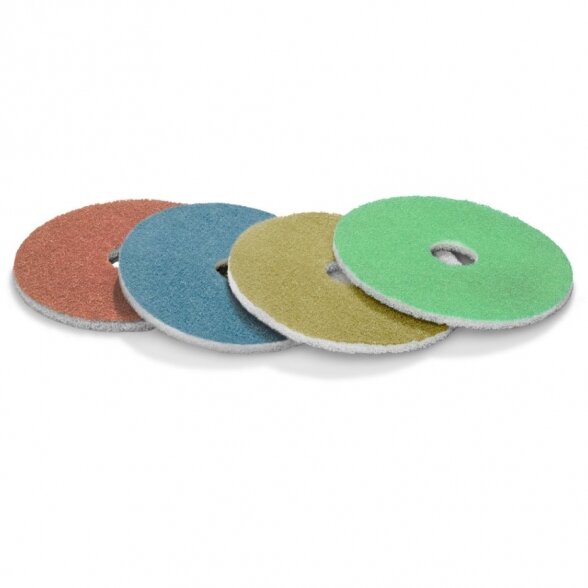Padas su deimančiukais JUWEX PAD 17"/432 mm GRIT 3000 ŽALIAS 1