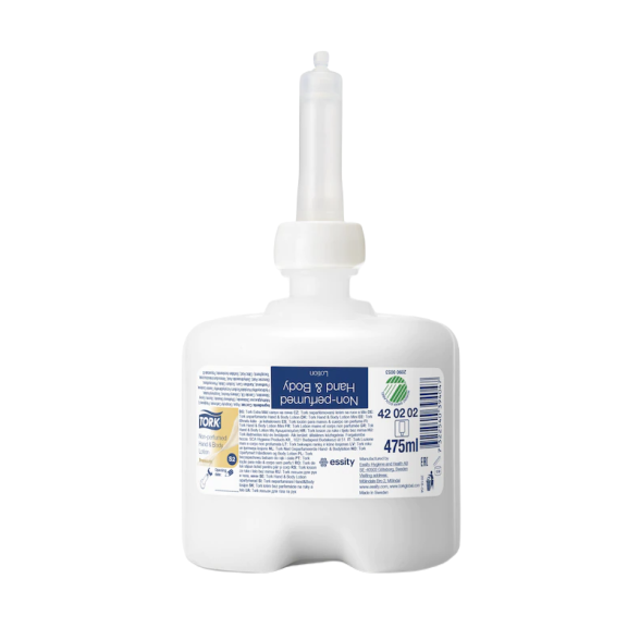 Bekvapis rankų ir kūno losjonas Tork Non-perfumed Hand & Body Premium S2, 475ml Bekvapis rankų ir kūno losjonas Tork Non-perfumed Hand & Body Premium S2, 475ml