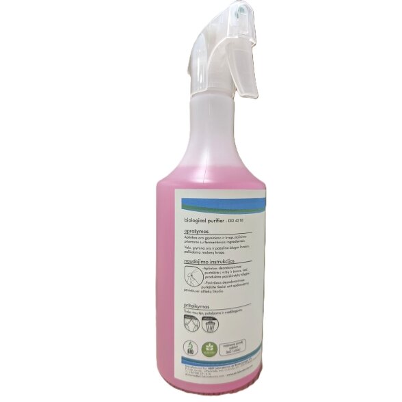 Kvapų naikinimo ir oro gaivinimo priemonė su enzimais Biological Purifier Sweet, 750 ml 2