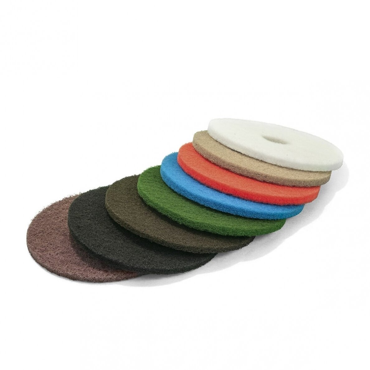 Padas grindų šveitimui 7" / 18 cm RAUDONAS 1 Padas grindų šveitimui 7" / 18 cm RAUDONAS 1