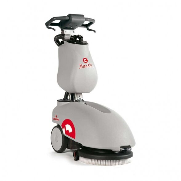Grindų plovimo mašina Comac VISPA 35 B - Su šepečiu Grindų plovimo mašina Comac VISPA 35 B - Su šepečiu