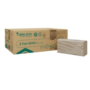 Rankų šluostymo popierius Tubeless Eco Plus Z Fold 4250 L