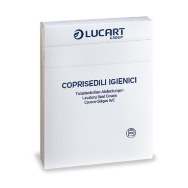 Patiesalas klozeto dangčiui Lucart Lavatory Seat Covers