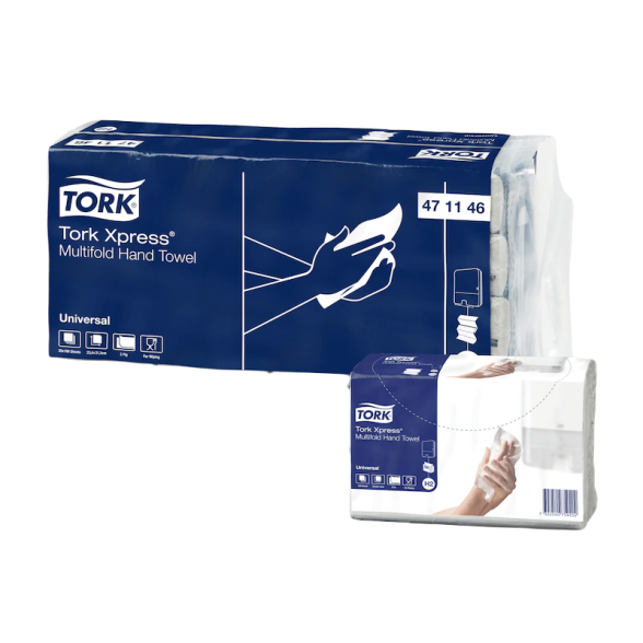 Popierius rankoms lapeliais Tork Xpress® Multifold Universal (21.3x23.4) H2, 2sl. Popierius rankoms lapeliais Tork Xpress® Multifold Universal (21.3x23.4) H2, 2sl.