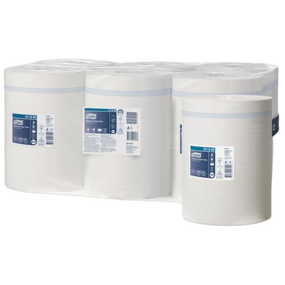 Popierius rankoms ritiniais Tork Centerfeed Plus M2, 2sl. Popierius rankoms ritiniais Tork Centerfeed Plus M2, 2sl.