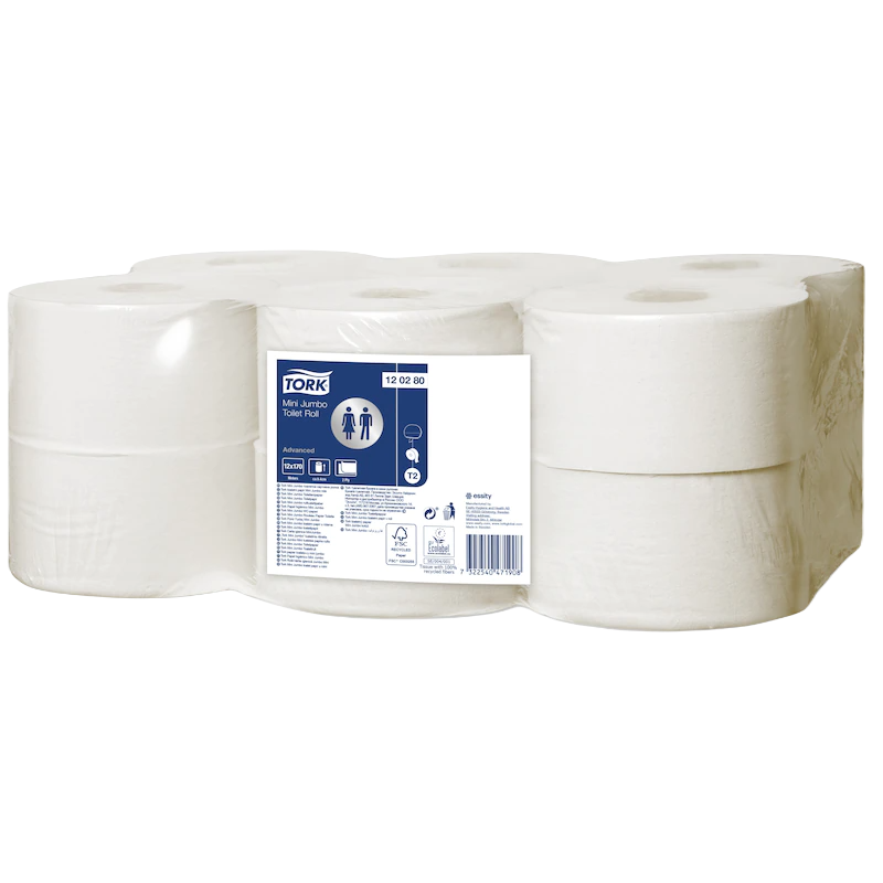 Popierius tualetinis ritiniais Tork Mini Jumbo Advanced T2, 2sl.