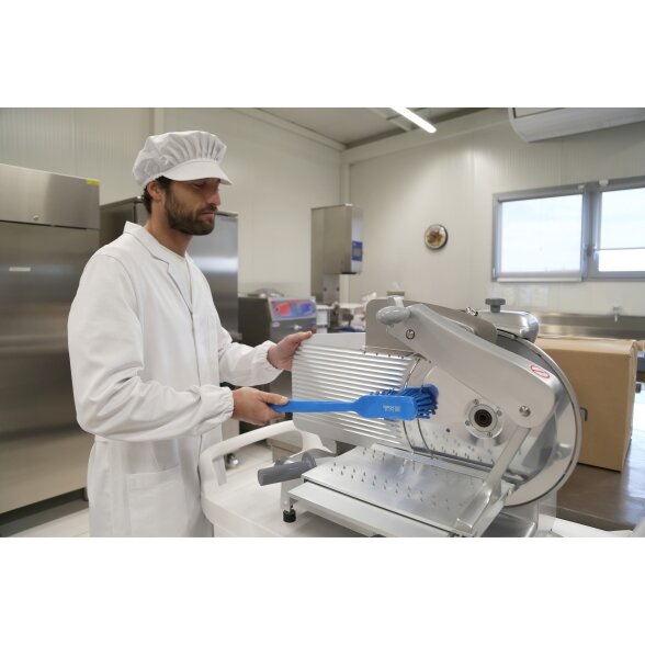 Šepetys su ilga rankena Igeax Hygiene / mėlynas / vidutinio kietumo šeriais 2