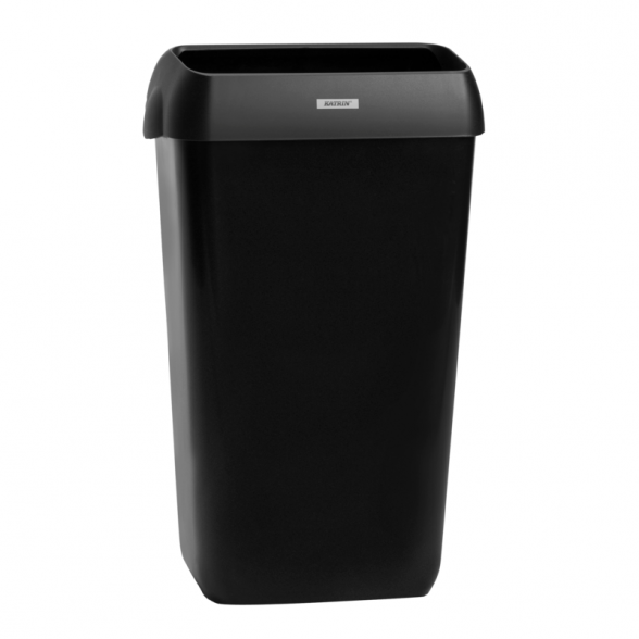Šiukšlių dėžė KATRIN WASTE BIN WITH LID, Juoda, 25 L Šiukšlių dėžė KATRIN WASTE BIN WITH LID, Juoda, 25 L