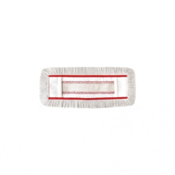 Grindų šluostė su kišenėmis ARCORA HOSPITAL QUATTRO, Raudona, 50 cm 3